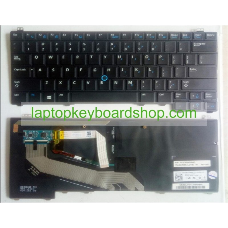 03KK86, 0C4FHX, 0Y4H14, NSK-LDBUC, PK130WQ3B00, keyboard