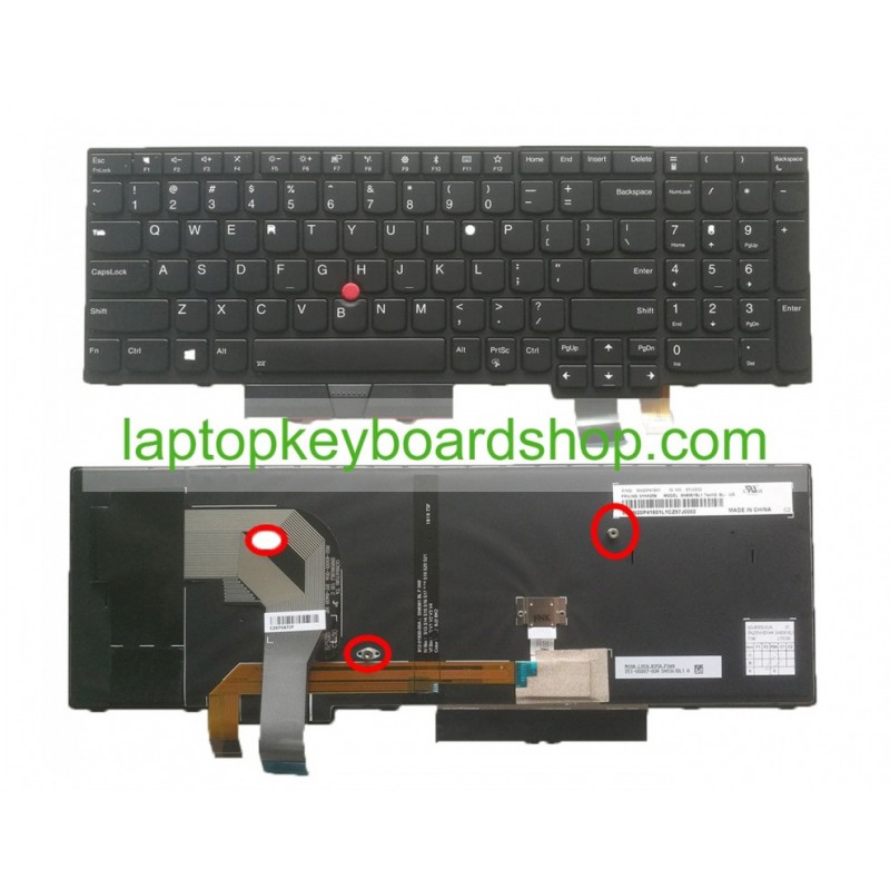 01HX259, SN8361BL1, 01ER582, 01ER541, SN20M07934, keyboard