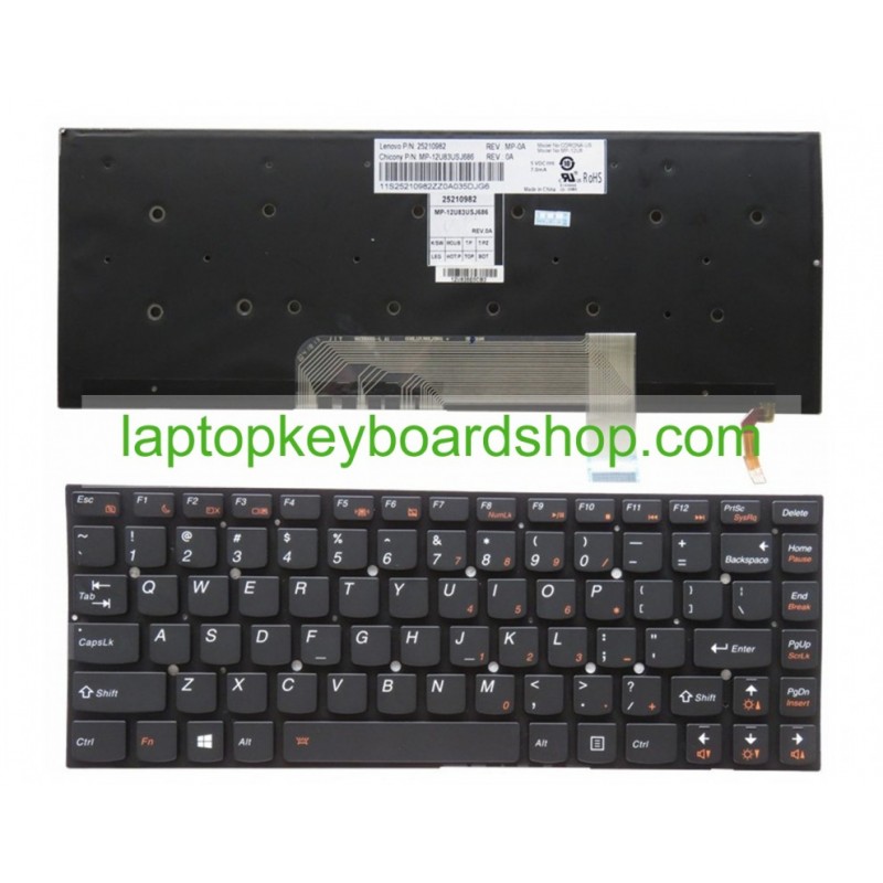 25210982, MP-12U83USJ686, keyboard