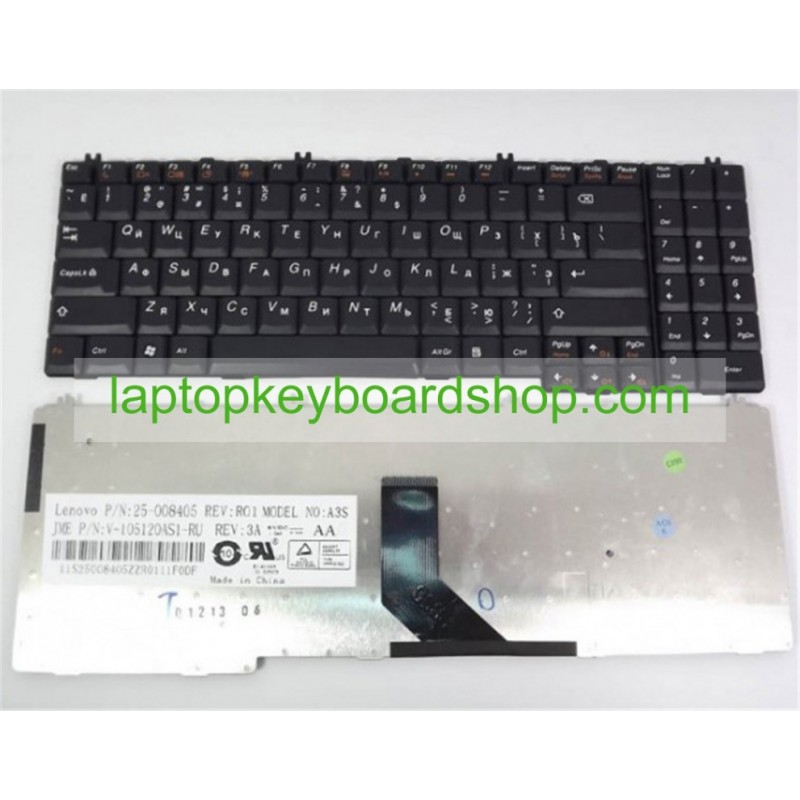 25-008432, 25-011333, 25008405, A3SL-RU, MP-08K53SU-686, keyboard