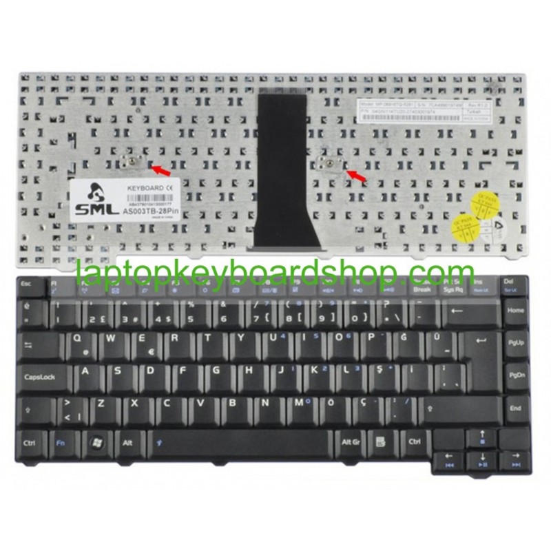 V012462BS1, MP-06913US-5282, K012462B1, MP-06913US-5281, 04GNI11KUS20-1, keyboard