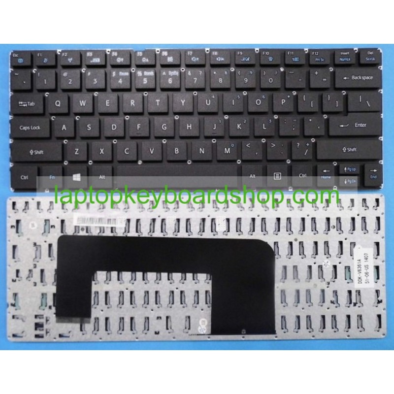 DOK-V6361A, keyboard